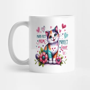 Mothers Day Feline Fantasy Mug